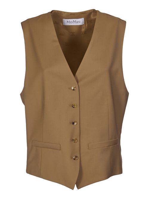 Wool canvas waistcoat MAX MARA | 2421156011600002